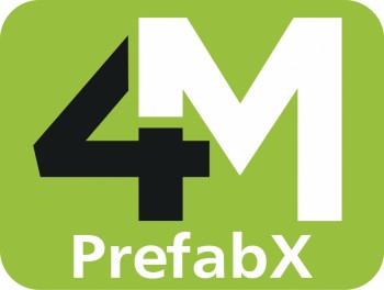 4M PrefabX Homes logo