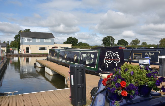 Mooring whixhall marina